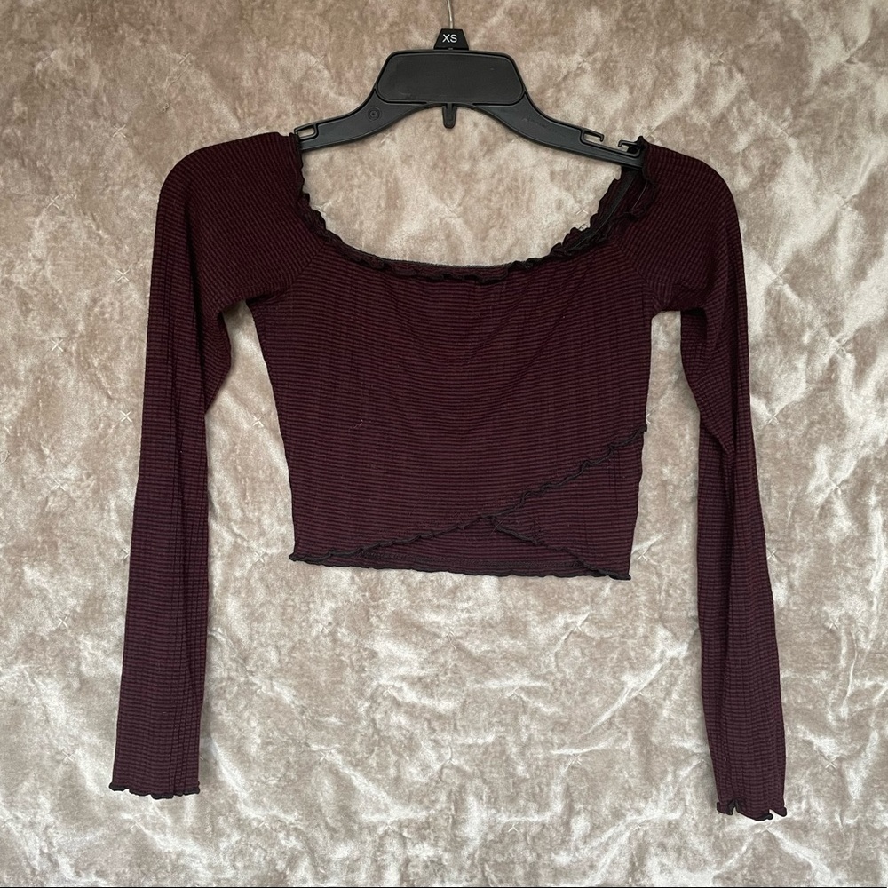 Long Sleeve Cropped Top